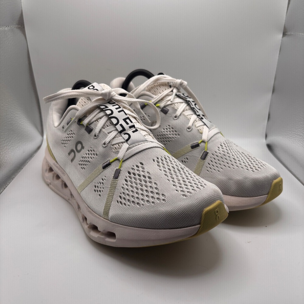 On Cloudsurfer White Sand Running Shoes Women's Size 9.5 3WD10440248